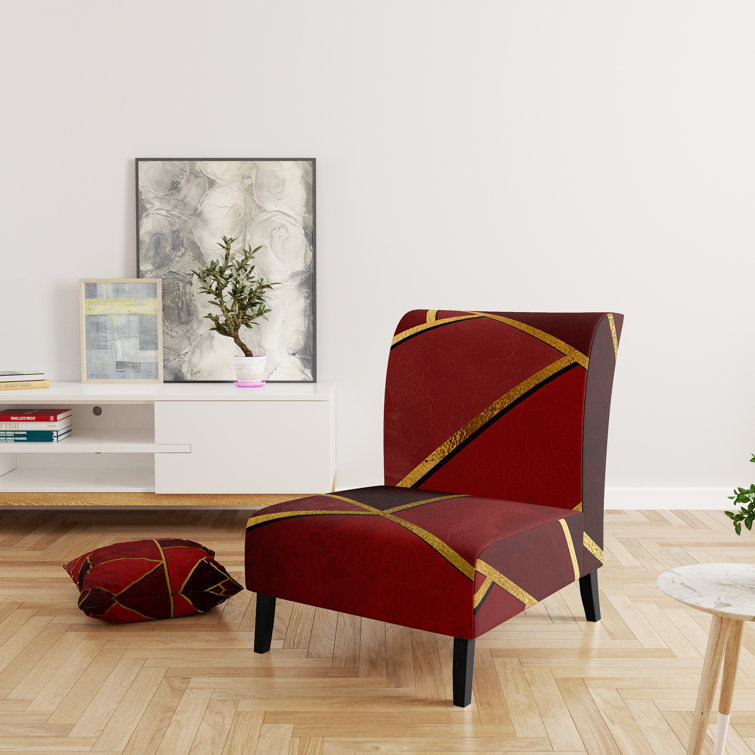 Contemporary deals slipper chair